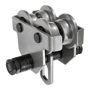 Carro de viga de empuje de 1 tonelada, ajustable para viga estándar o de ala ancha | 97392