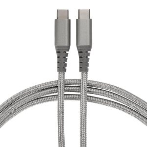 Cable trenzado USB-C a USB-C de carga rápida de 6 pies | 59813