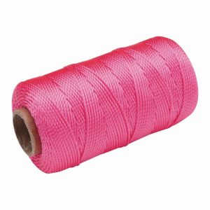 Línea de construcción color rosa, 500 pies con capacidad de 44 libras | 69057