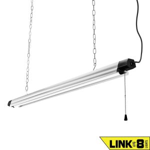 Lámpara LED colgante para taller de 4 pies, 5500 lúmenes, conectable en serie | 59506