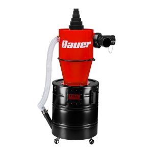 Separador de polvo ciclónico BAUER para colector de polvo, 20 galones, 6 pulgadas de entrada | 70814
