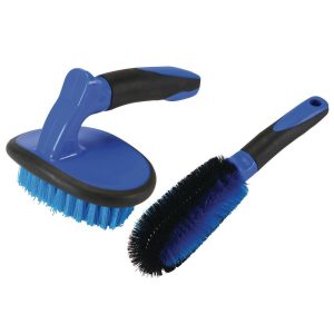 Juego de cepillos para llantas y parrillas de auto, 2 piezas | 60586