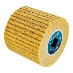 Tambor de desbaste entrelazado HERCULES de 4-1/2 pulgadas, 120 grit para acondicionamiento de superficies | HA2SCD-4