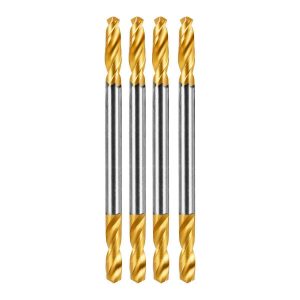 Juego de 4 brocas de titanio de doble punta 1/8 pulg. BAUER | 59107