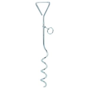 Ancla de tierra de 18 pulgadas para sujetar equipo y mascotas | 95489