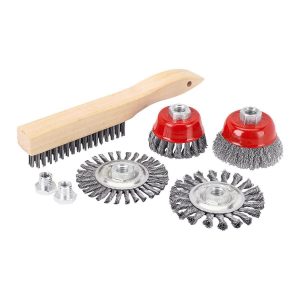 Kit de cepillos para esmeriladora, 7 piezas | 90976