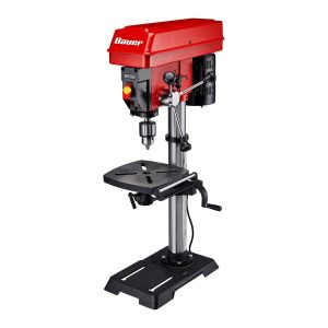 Taladro de banco de 12 pulgadas con velocidad variable y alineación láser BAUER | 58781