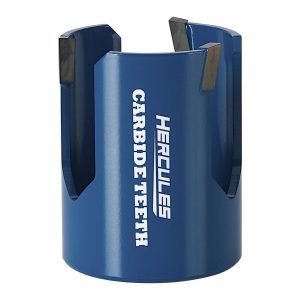 Broca de corona de carburo multiusos HERCULES de 2-1/8 pulgadas para materiales duros | HA29-MMC218