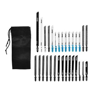 Juego de 30 Hojas para Caladora T-Shank BAUER para Madera y Metal | 1773A-B