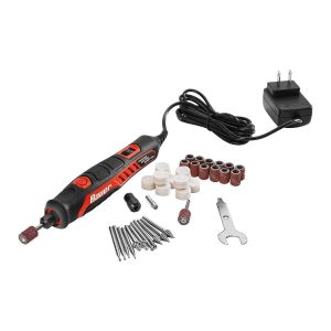 Kit de herramienta rotativa de precisión BAUER de velocidad variable 0.6 Amp, 36 piezas | 57001