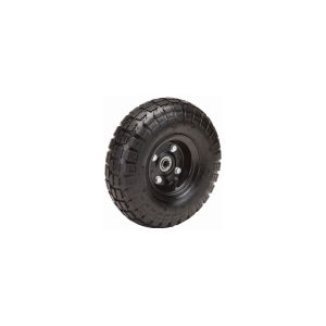 Llanta neumática de 10 pulgadas con centro negro para jardinería y remolques | 67465