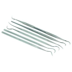 Juego de ganchos y punzones de 6 piezas para limpieza y manualidades | 93514