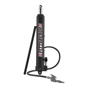 Gato hidráulico neumático de 8 toneladas con vástago largo y base redonda | 58816