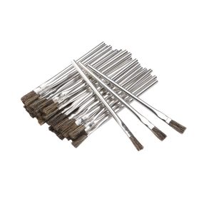 Cepillos de cerdas de crin de caballo para ácidos, 1/2 pulgada, paquete de 36 unidades | 61880