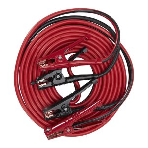 Cables para pasar corriente Viking de 20 pies, calibre 4, uso pesado | 57602