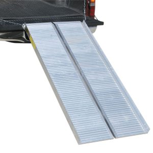 Rampa de carga de aluminio convertible de 1200 lb de capacidad, 72 pulg x 30 pulg | 94057