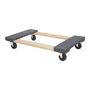 Dolly de madera dura de 30 x 18 pulgadas con capacidad para 1000 lb | 58316