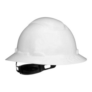 Casco de seguridad 3M SecureFit con ajuste de trinquete y ala completa, color blanco | 70936