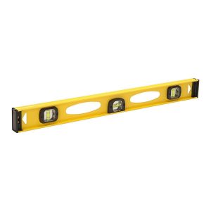 Nivel tipo I de aluminio de 24 pulgadas con 3 viales burbuja | 67785