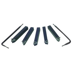 Juego de herramientas indexables para mini torno de 5 piezas | 39931