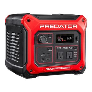 Estación de poder portátil PREDATOR de 600 watts y 512 Wh, carga 7 dispositivos | 70083