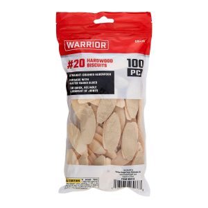 Biscuits de madera dura #20, paquete de 100 unidades | 59414