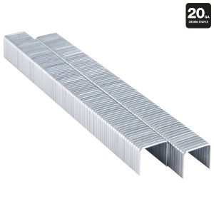 Grapas galvanizadas FASTENSTRONG de 3/8 pulg. x 7/16 pulg. corona, calibre 20, paquete de 5040 | 57380