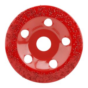 Rueda de Copa de Carburo de 4-1/2 Pulgadas y Grano 24 para Desbaste Agresivo | 59210