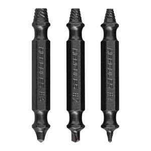 Juego de extractores de tornillos con clasificación de impacto HERCULES, 3 piezas | HA216-1